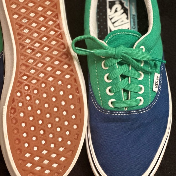 Vans ComfyCush Era (Lace Mix) True Blue/Fern Green - Unisex - Picture 6 of 6